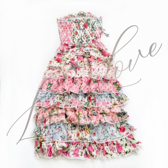 FILLYBOO Cabbage Tree Lane Shirred Maxi Dress NWT - Picture 9 of 14